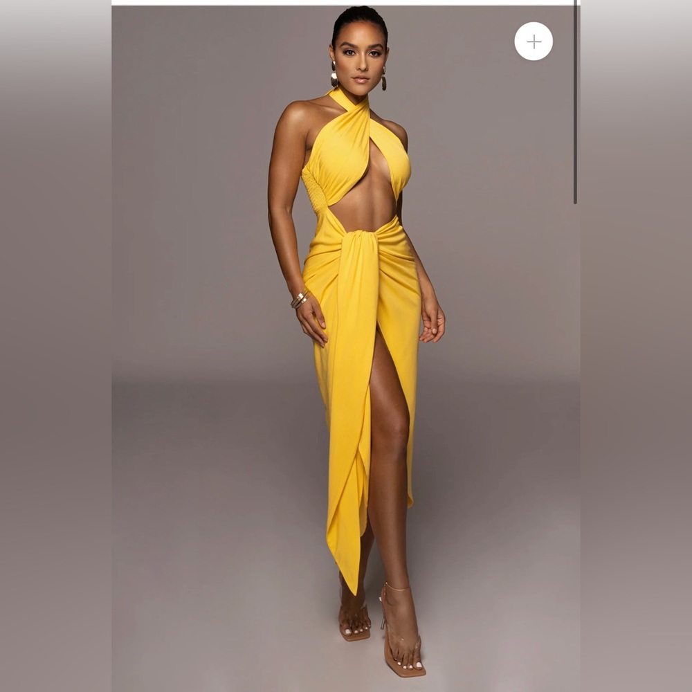Yellow Sahara Dress